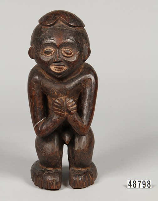 African wooden sculpture - Museum artifact example